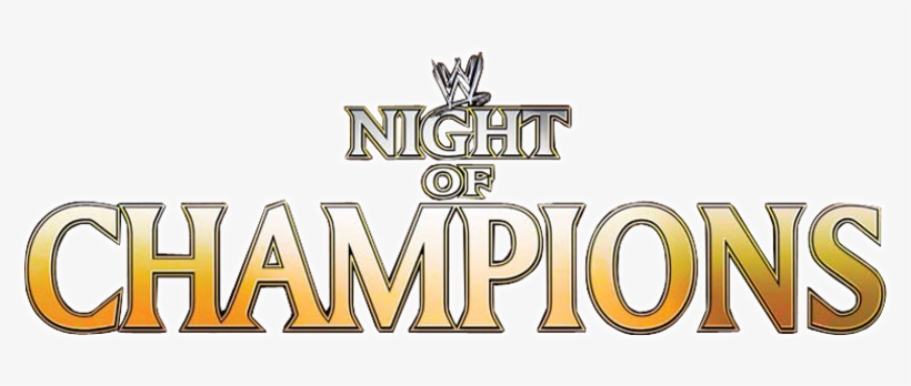 Night Of Champions 2012 Logo, transparent png #2218863