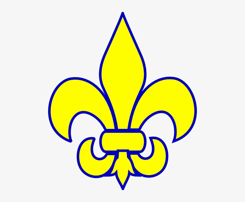 Scout Clip Art - Flor De Lis Png, transparent png #2219098