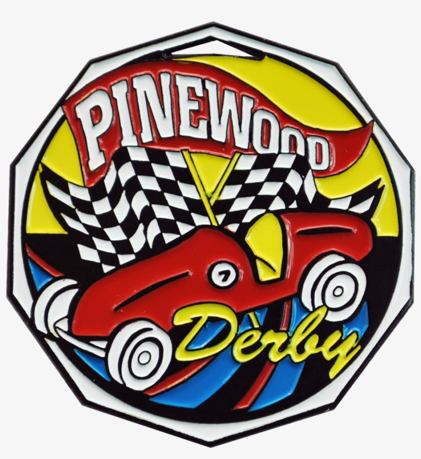 We Will Be Closed This Saturday, 2/10/2018 Due To A - Pinewood Derby Color Enamel Decagon Medal, transparent png #2219648