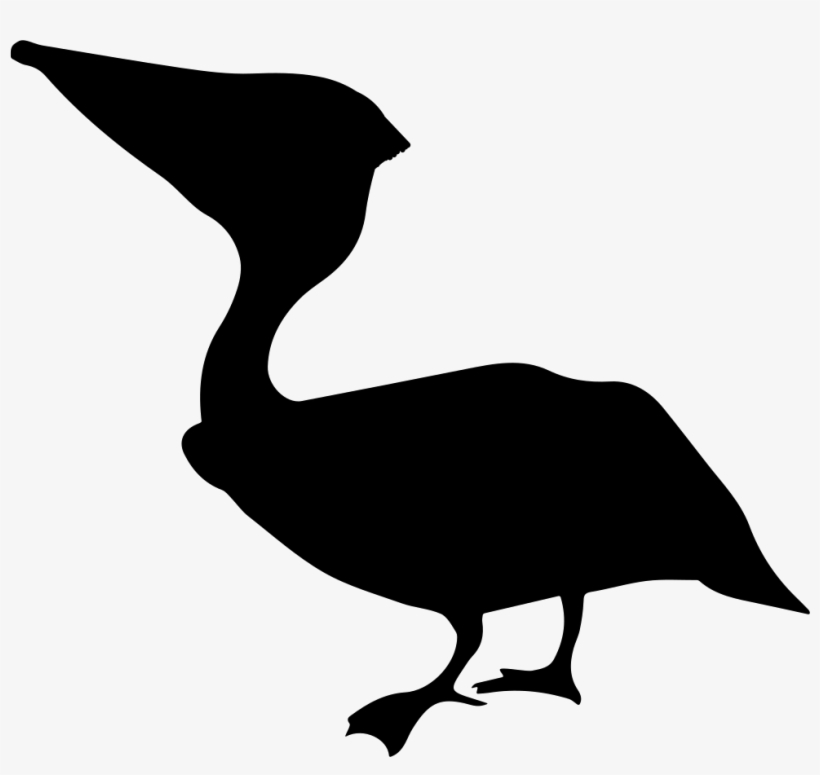 Anhinga Bird Silhouette - Silueta De De Un Ave, transparent png #2219845