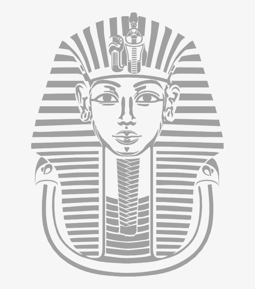 Wall Sticker X - King Tutankhamun Stencil, transparent png #2220424