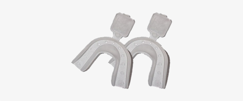 Avec Ces Gouttières Thermo-déformables, Vous Pourrez - 4 Thermo-moulding Custom Fitting Whitening Trays, transparent png #2220732