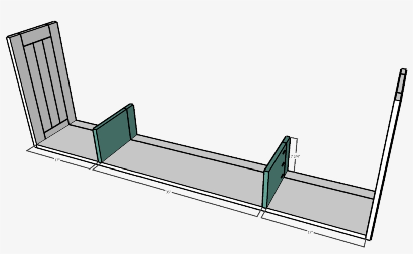 Attach Small Vertical Dividers - Diagram, transparent png #2220830