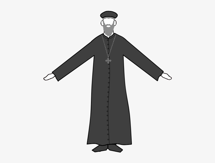Coptic Orthodox Priest - Coptic Orthodox Priest Clothing, transparent png #2220974