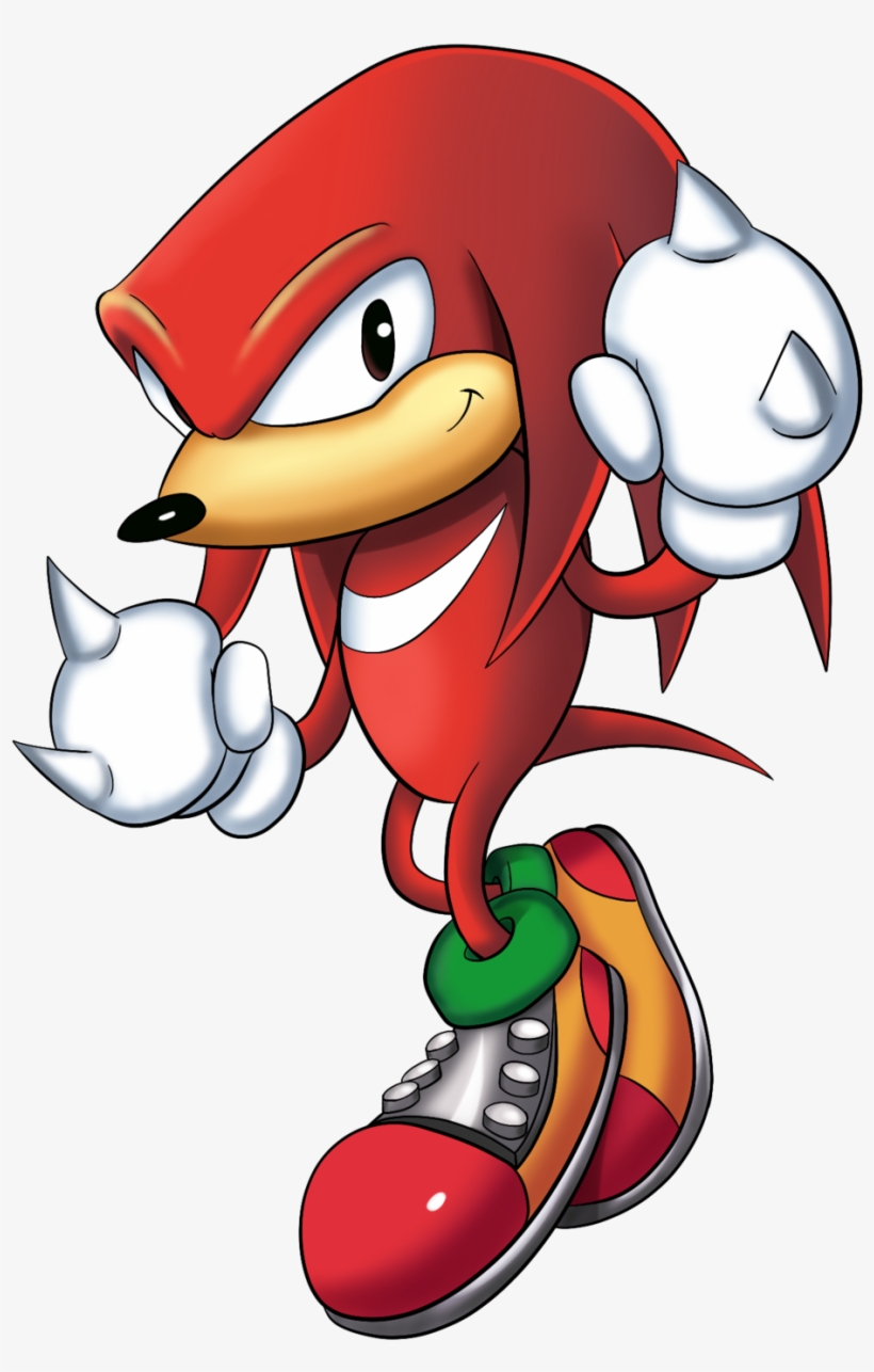 Sonic Mania Knuckles Png - Free Transparent PNG Download - PNGkey