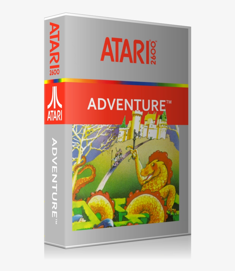 Adventure Atari 2600 Game Cover To Fit A Ugc Style - Atari Adventure Poster, transparent png #2221028
