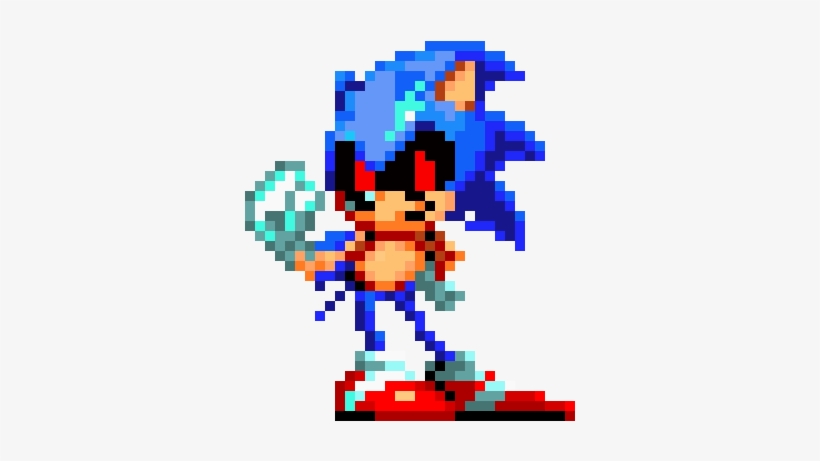 Sonic Mania - Exe - Sonic Mania Pixel Art, transparent png #2221177