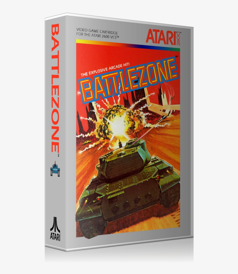 Battlezone Atari 2600 Game Cover To Fit A Ugc Style - Battlezone - Atari 2600 Game, transparent png #2221179