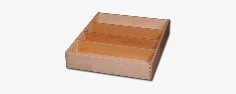 Drawer With Multiple Vertical Grooves - Drawer Divider Grooves, transparent png #2221222