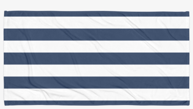 navy and white striped beach towels