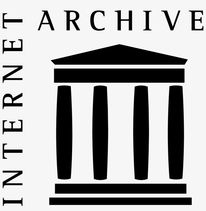 Internet Archive Logo And Wordmark - Internet Archive Logo, transparent png #2221312