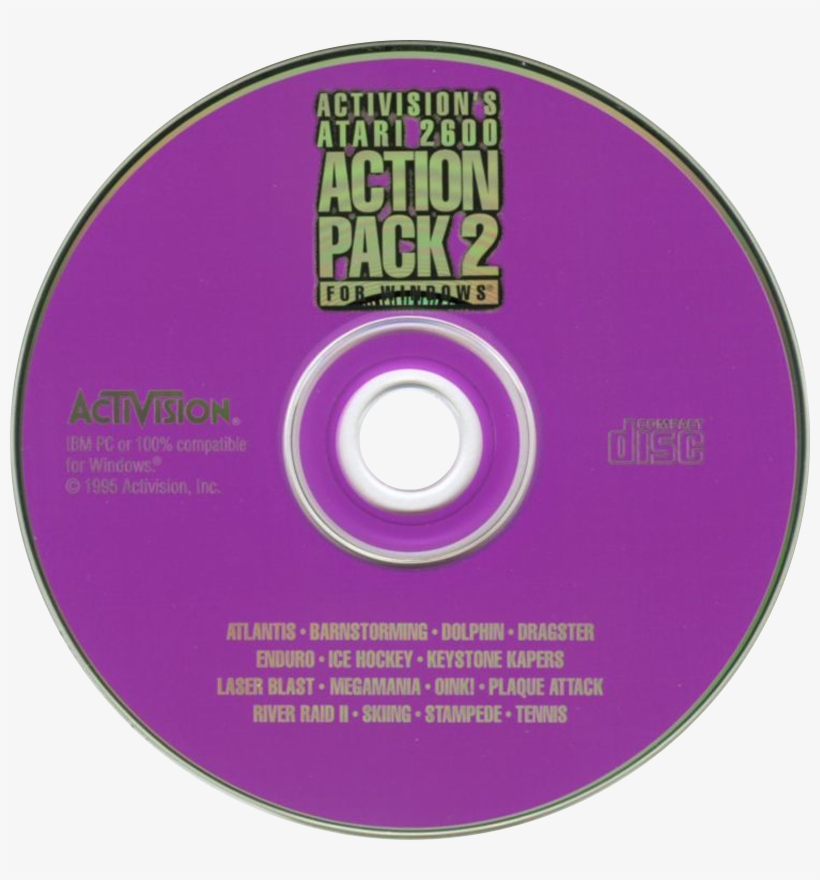 Activision's Atari 2600 Action Pack 2 - Cd, transparent png #2221362