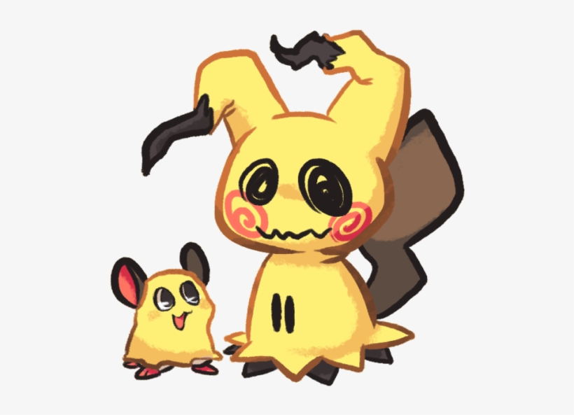Penelope And Mimikyu - Cartoon, transparent png #2221555