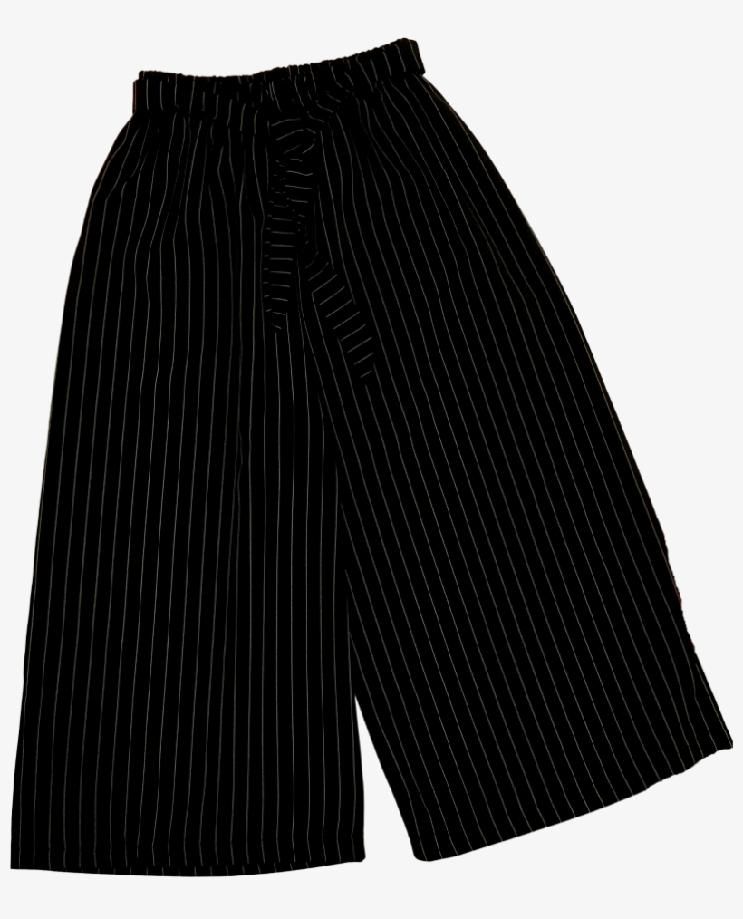 Culottes With White Stripes - Board Short, transparent png #2221617