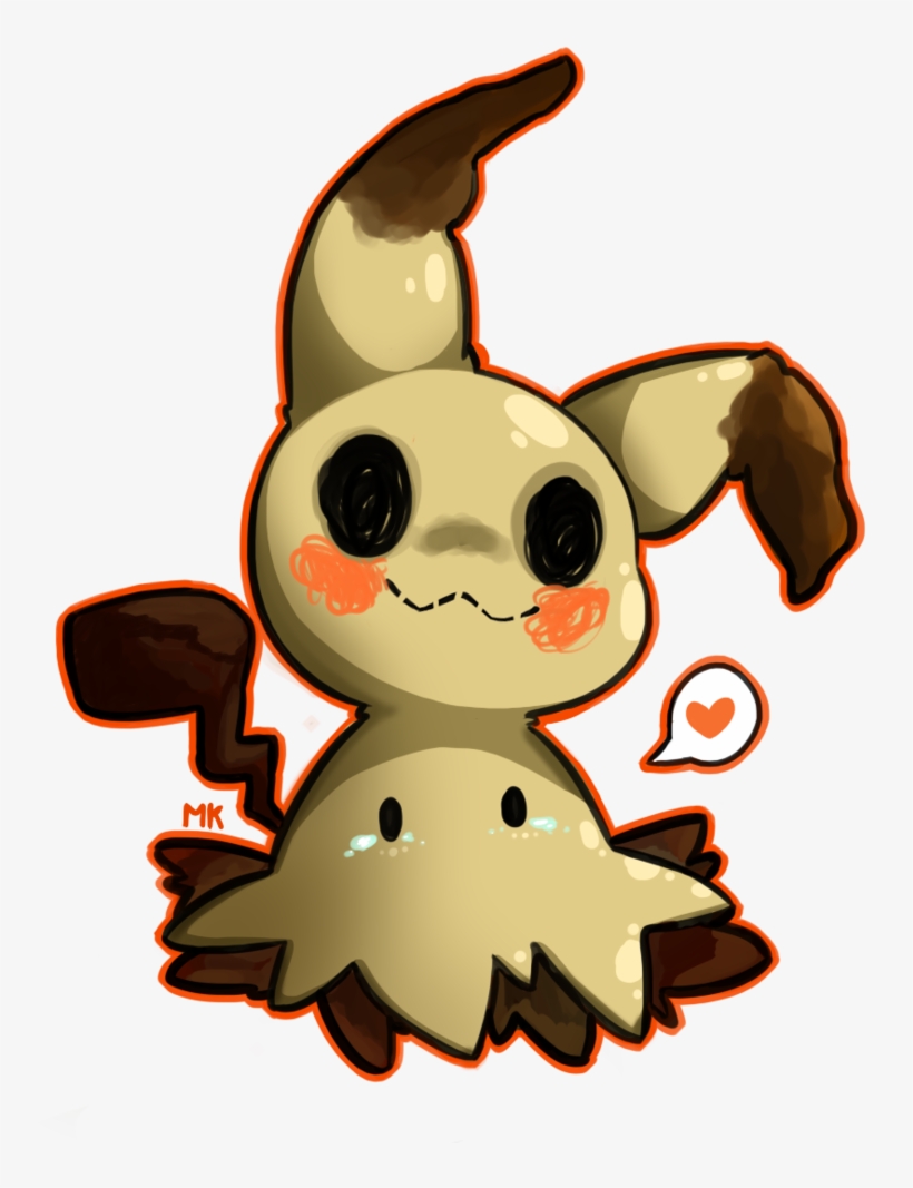 Mimikyu By Misskiwiart I Got This - Anime, transparent png #2221638