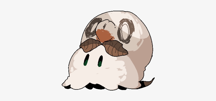 10kib, 376x339, Mimirowlet - Pokémon, transparent png #2221701