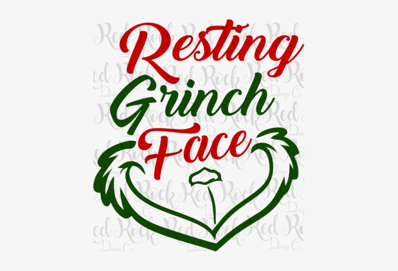 Resting Grinch Face - Cookie Remix: An Incredible Collection Of Treats Inspired, transparent png #2221805