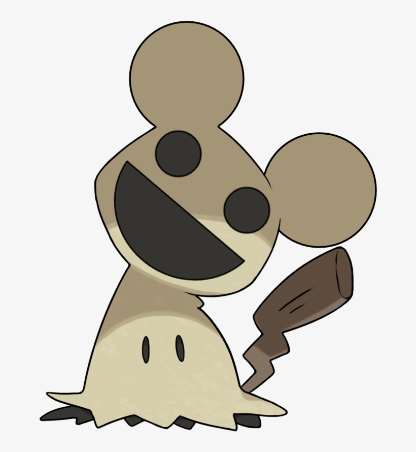 Gostmau5 - Pokemon Mimikyu Evolution, transparent png #2221932