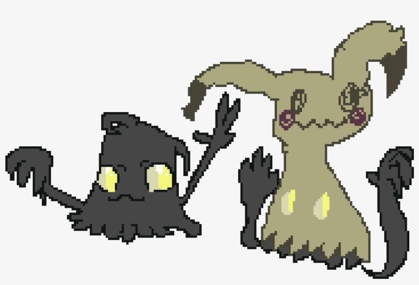 Mimikyu Fan Art - Cartoon, transparent png #2222012