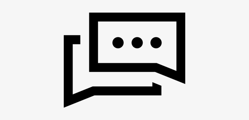 Speech Bubbles Vector - Icon, transparent png #2222151