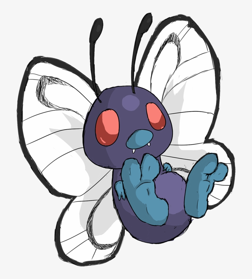 Paw-dex - Butterfree - Butterfree, transparent png #2222370