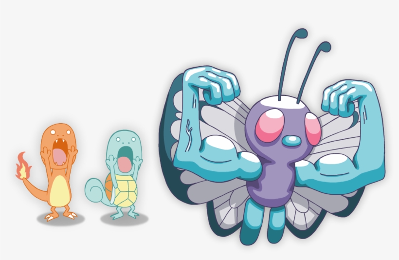 Buff Butterfree - Butterfree, transparent png #2222456