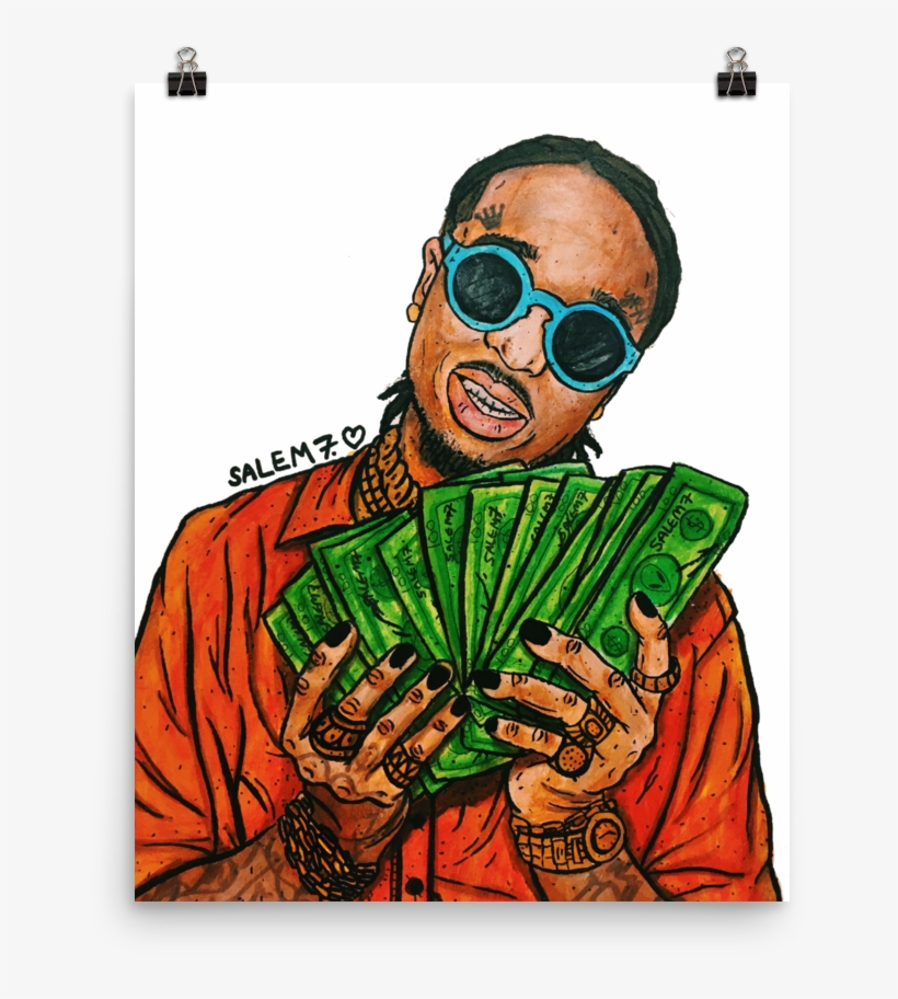 Quavo Print - Quavo, transparent png #2222586