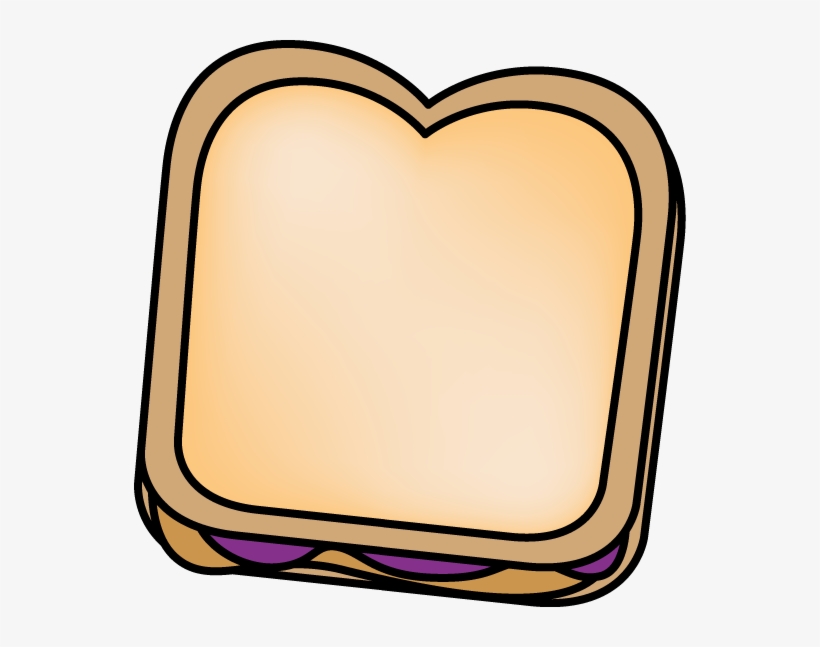 Graphic Transparent Download And Jelly Clip Art Images - Peanut Butter And Jelly Sandwich, transparent png #2222706