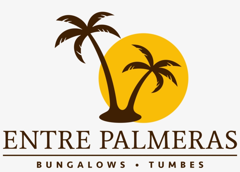 Entre Palmeras - Simple Palm Tree Vector Art, transparent png #2222793