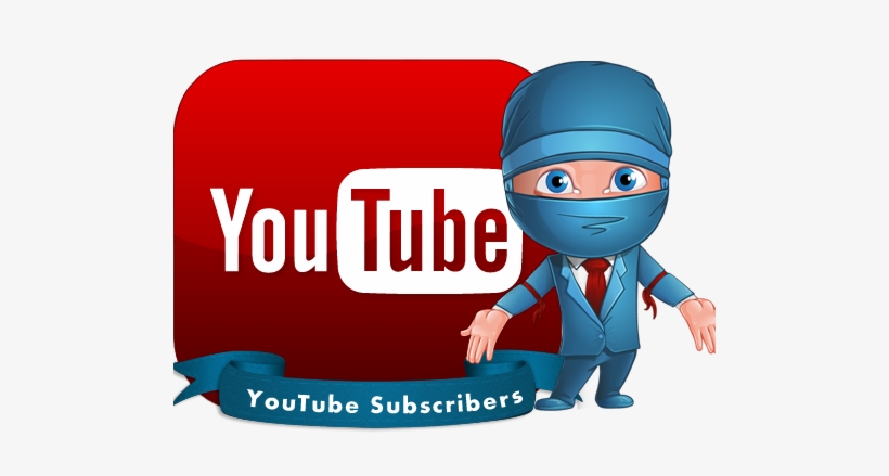 Youtube Subscribers - Youtube Logo Black, transparent png #2223083