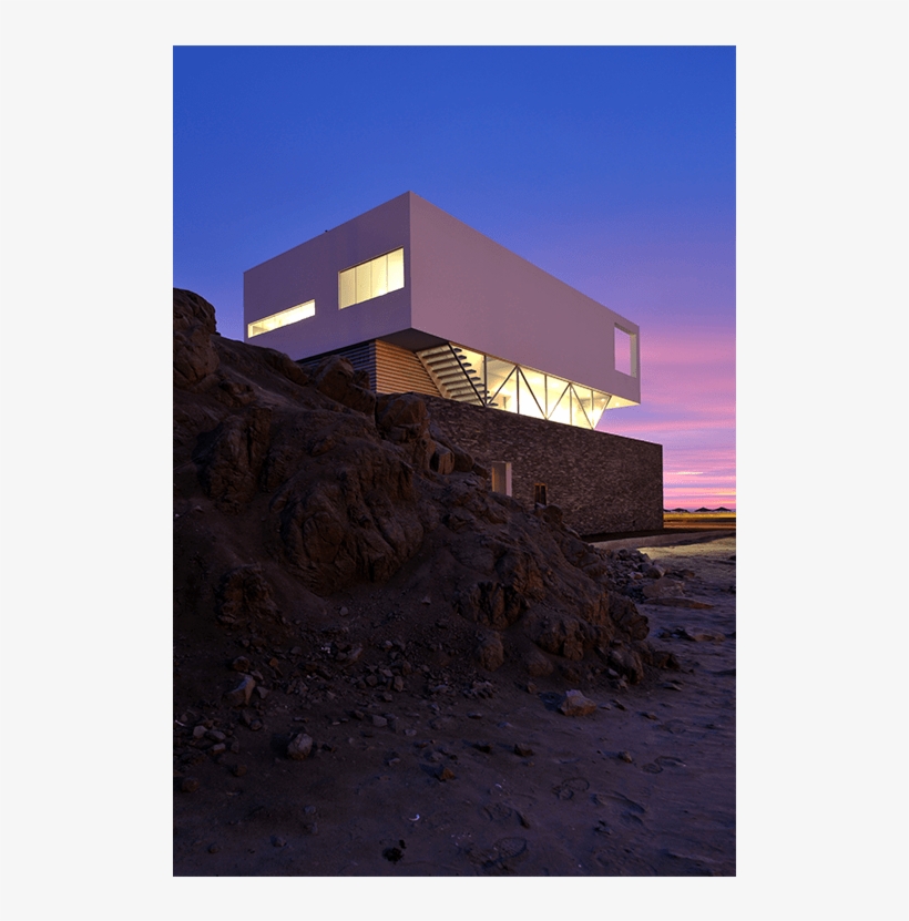A055 House In Las Palmeras Beach - Brutalist Architecture, transparent png #2223107