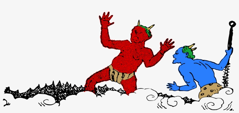 This Free Icons Png Design Of Two Oni, transparent png #2223733