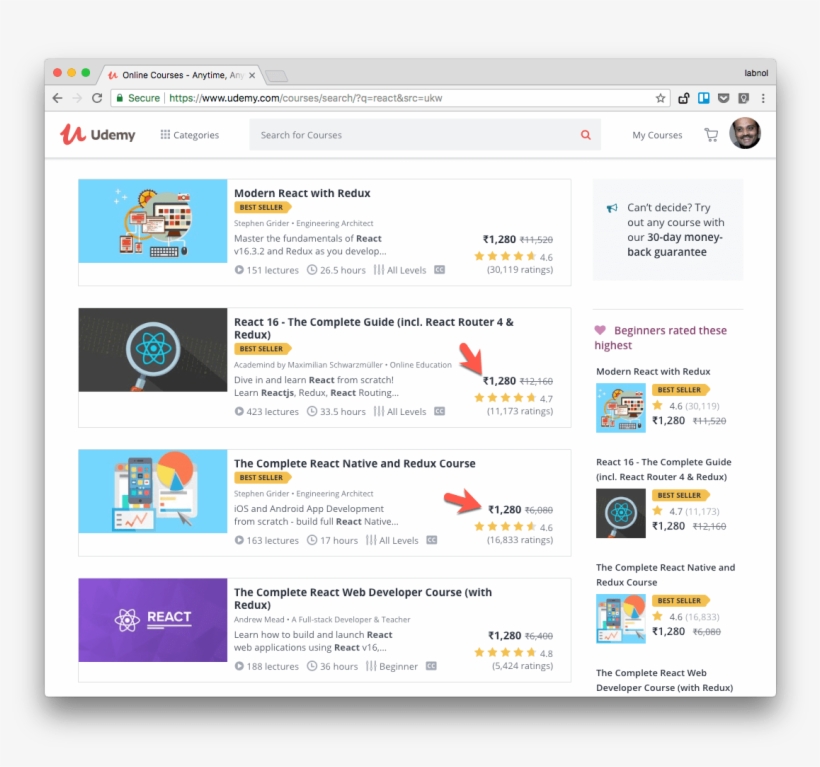 Udemy-user - Udemy Courses Price, transparent png #2223734