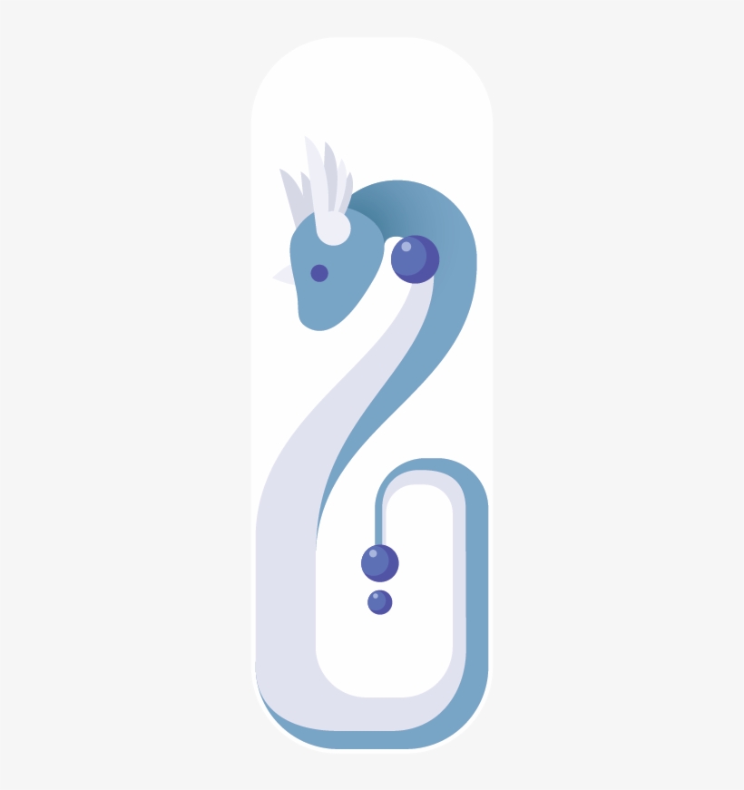 Pokemon- 148 Dratini, transparent png #2223837