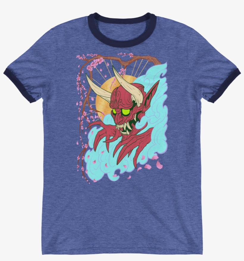 Oni Ringer Tee - Shotgunwillies Conway T Shirt On An Amazing Heather, transparent png #2223963