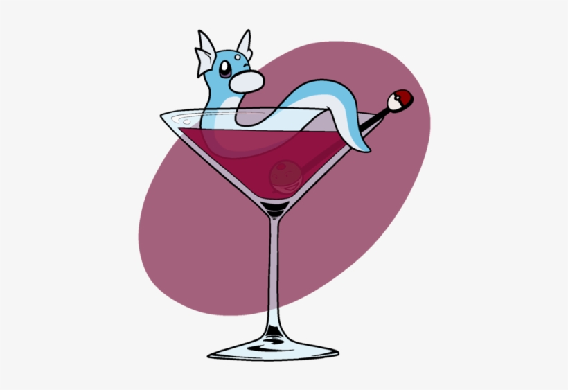 Dratini Martini I Drew For @kundroid - Clip Art, transparent png #2223990