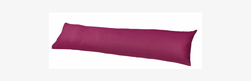 Cotton Pillowcase For Body Pillows, Bordeaux - Cushion, transparent png #2224071