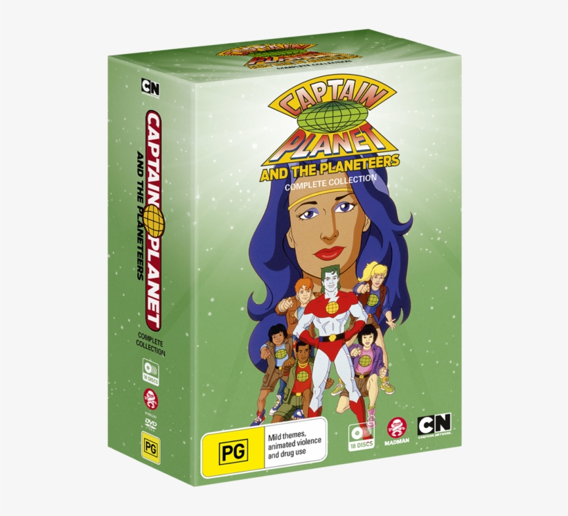 Captain Planet Complete Collection - Captain Planet Complete Collection Dvd, transparent png #2224525