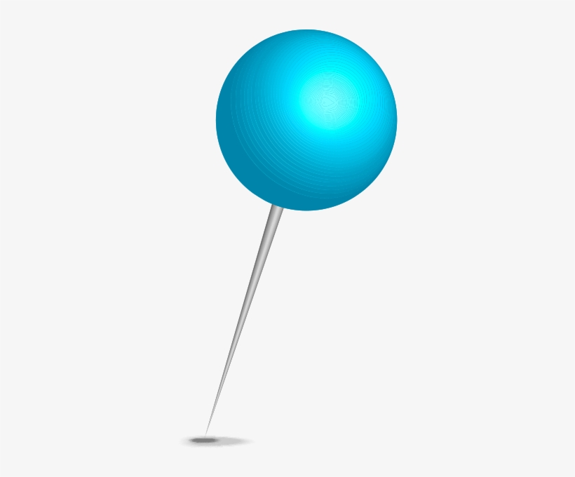Location Pin Sphere Light Blue - Blue Map Pin Icon, transparent png #2224658