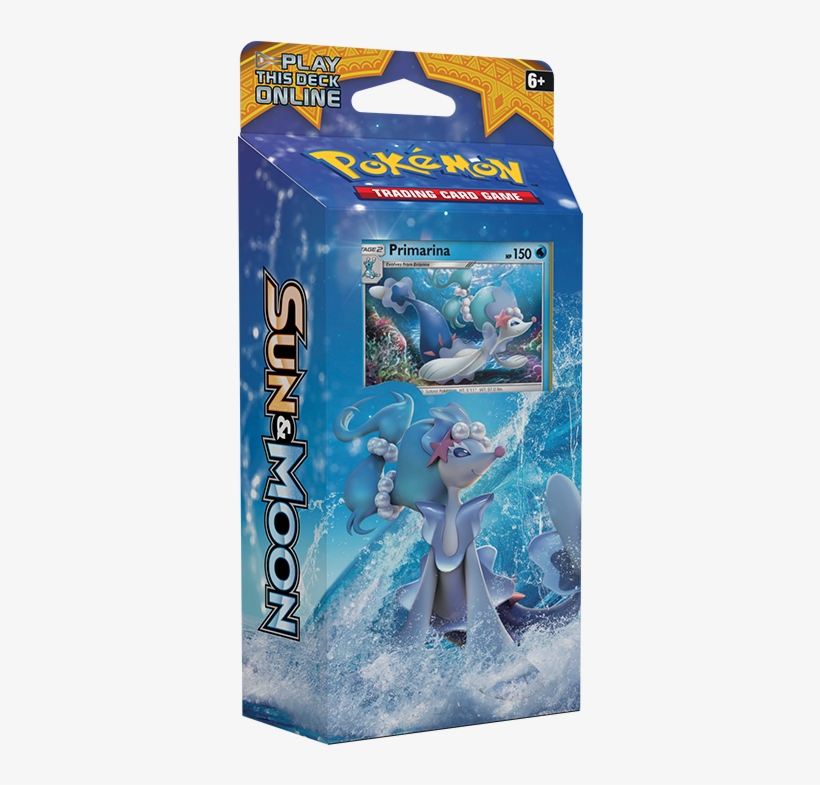 Sun & Moon Theme Deck Bright Tide - Pokemon Tcg Sun And Moon Theme Decks, transparent png #2225533