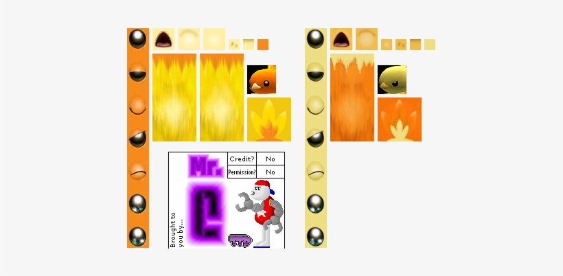 #255 Torchic - Pokémon Stadium The Texture, transparent png #2225601