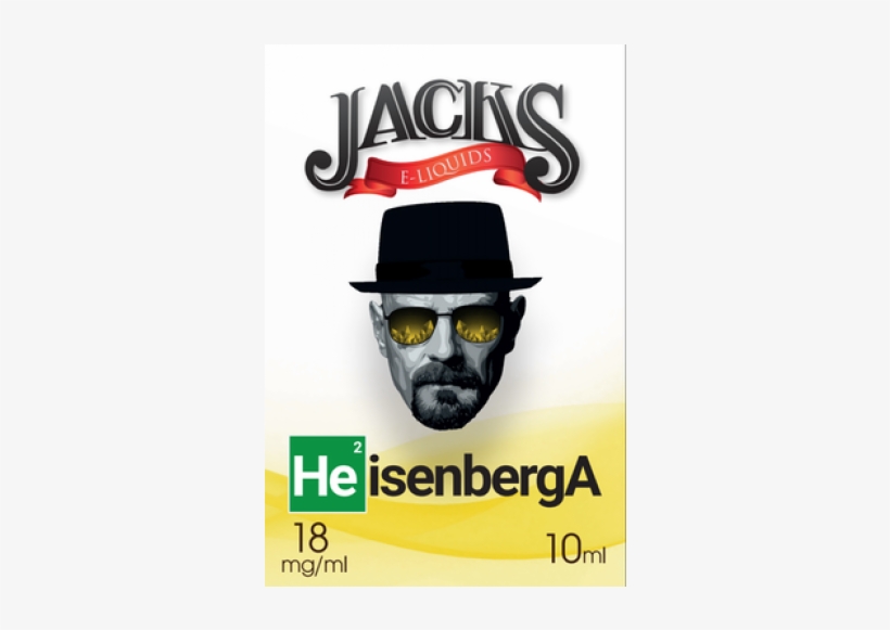 Jacks E-liquid Heisenberga - Redbubble Heisenberg Unisex T-shirts, transparent png #2225943