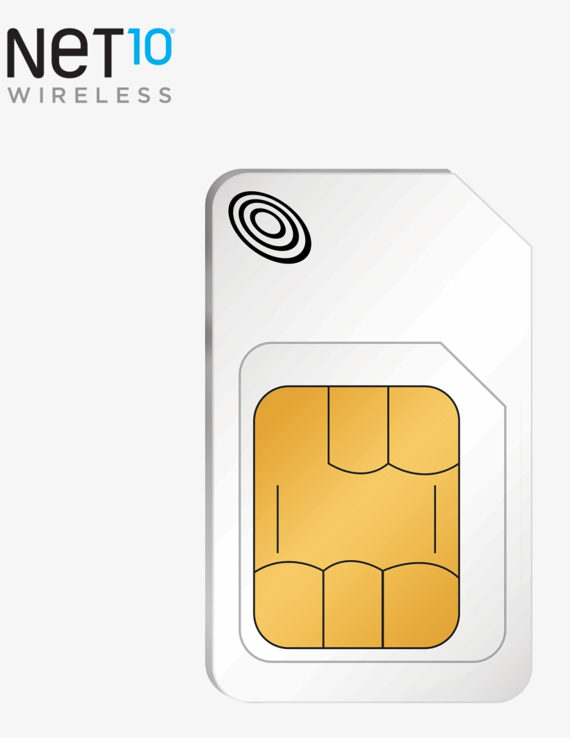 Net10 T-mobile Compatible Standard And Micro Sim Activation, transparent png #2226099
