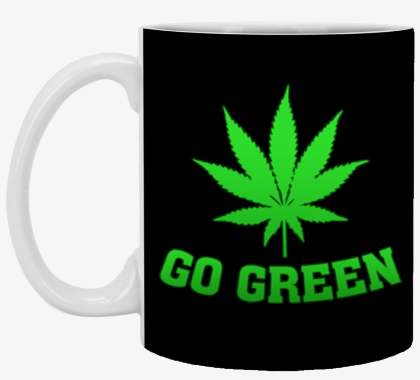 Go Green Weed T Shirt Vape Nation Marijuana Leaf 420 - Fast Food Vs Marijuana, transparent png #2226210