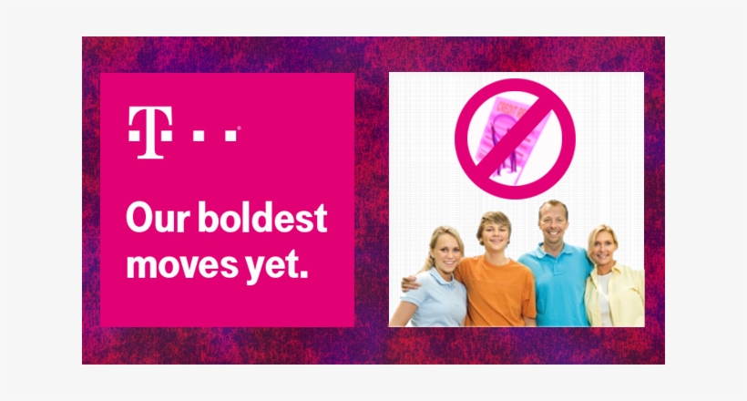 T Mobile Announces 4 Line Family Plan For $100, No - T Mobile, transparent png #2226254