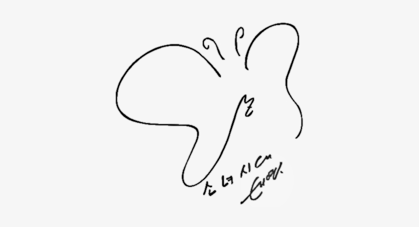 Signature Of Kim Taeyeon - Snsd Taeyeon Signature, transparent png #2227204