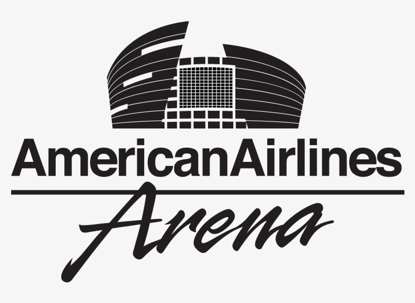 Americanairlinesarena Black - American Airlines Arena Logo, transparent png #2227734