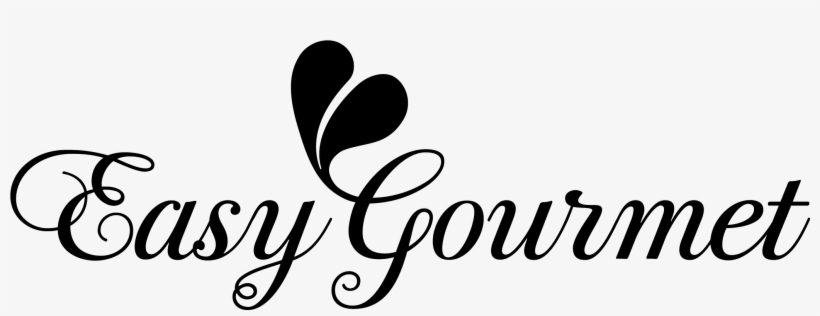 Easy Gourmet Logo Drawn In Adobe Illustrator - Gourmet Font, transparent png #2227771