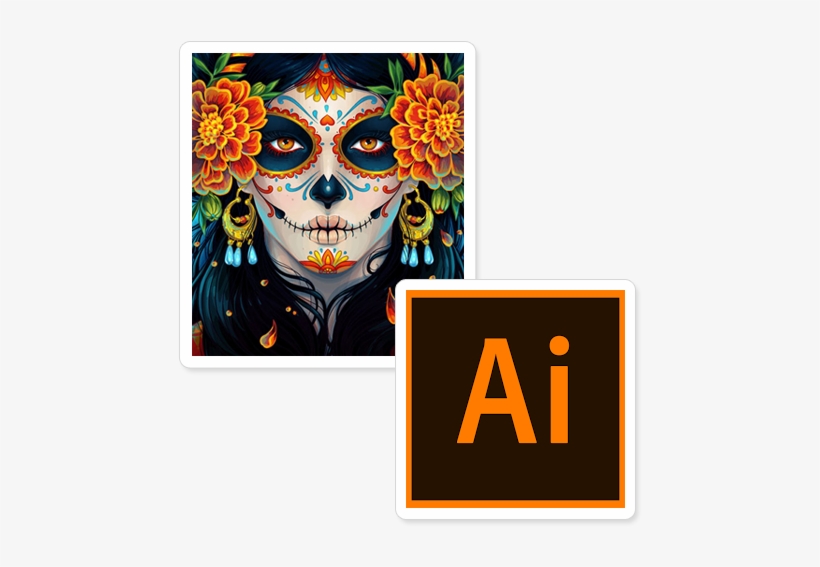 Create Beautiful Vector Art - Day Of The Dead, transparent png #2227820