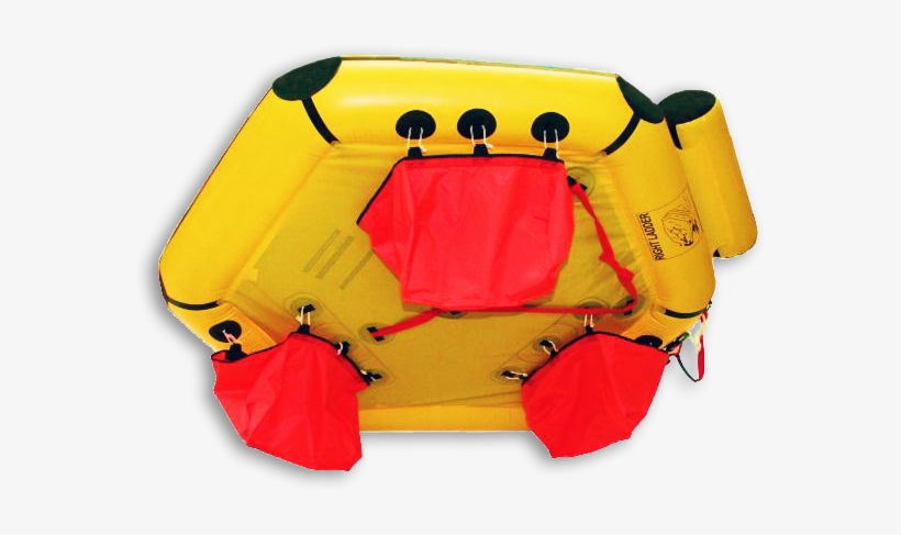 Shows Ballast Pockets On Bottom Of Life Raft - Sos 2 Person Life Raft ...